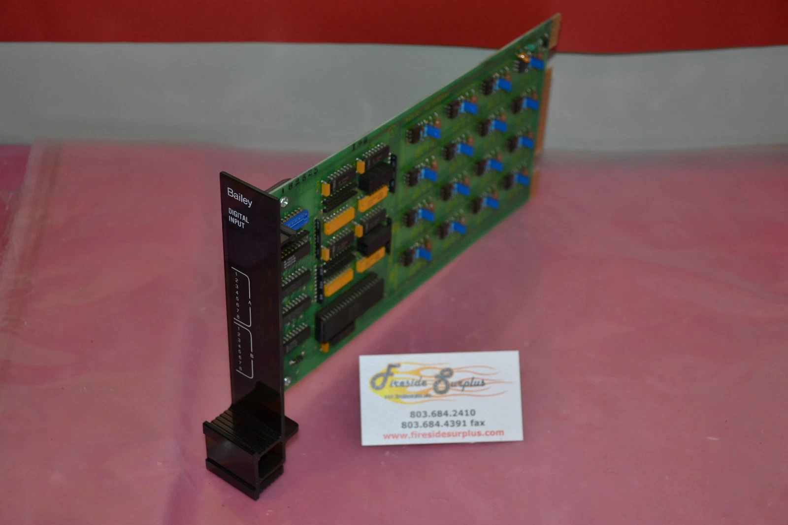 Used BAILEY CONTROLS CIRCUIT BOARD CARD NDSI01 NETWORK 90 DIGITAL INPUT REFURBISHED