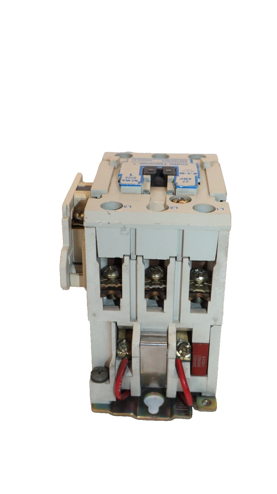 Cutler-Hammer Eaton Starter AN16DN0 Size Sz 1 600V 27A 27 Amp 120v coil H2010