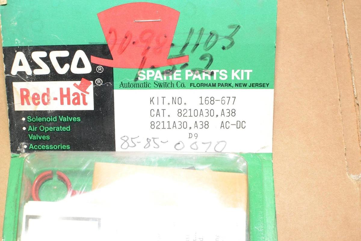 ASCO Red Hat 168-677 Spare Parts Kit for 8210A30.A38 8211A30.A38