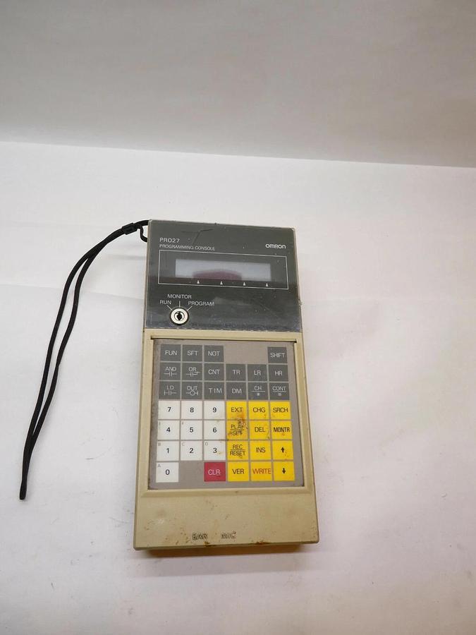 Used OMRON PRO27 Programming Console
