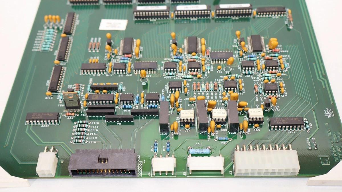 Used BITRODE CORP. BF10663-01 , BF1063301 ,Rev B BA10663-04 Rev. A Circuit Board