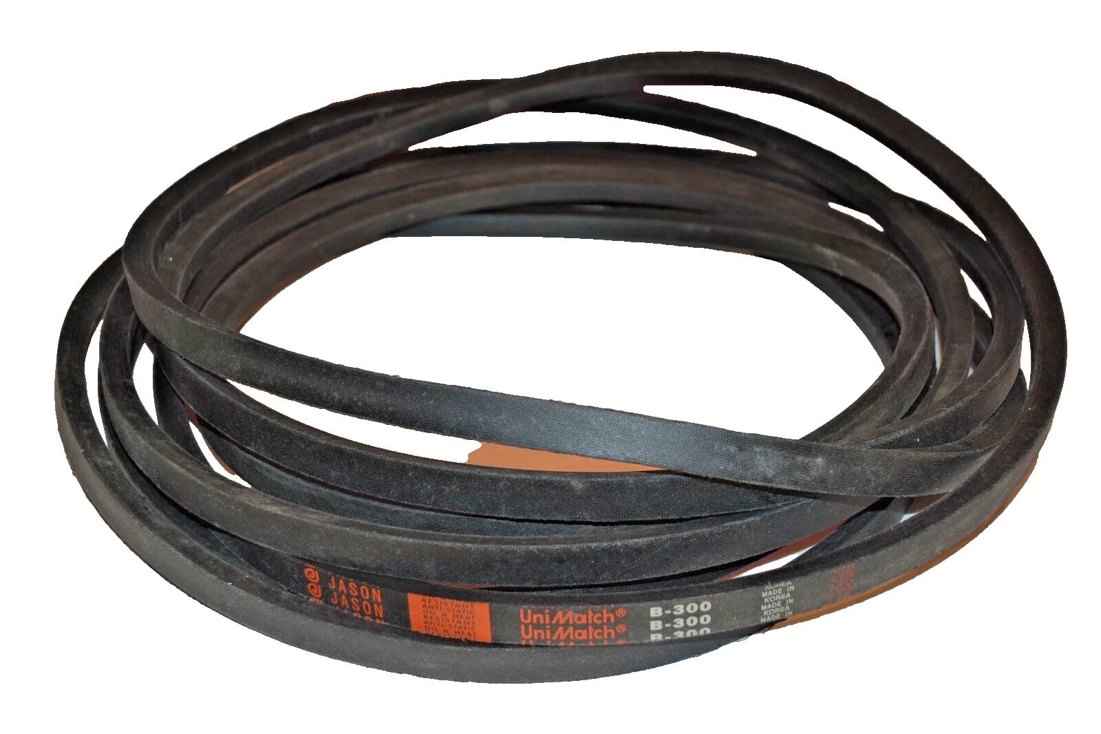 JASON V-Belt Belt B-300 B300 UNIMATCH (NEW)
