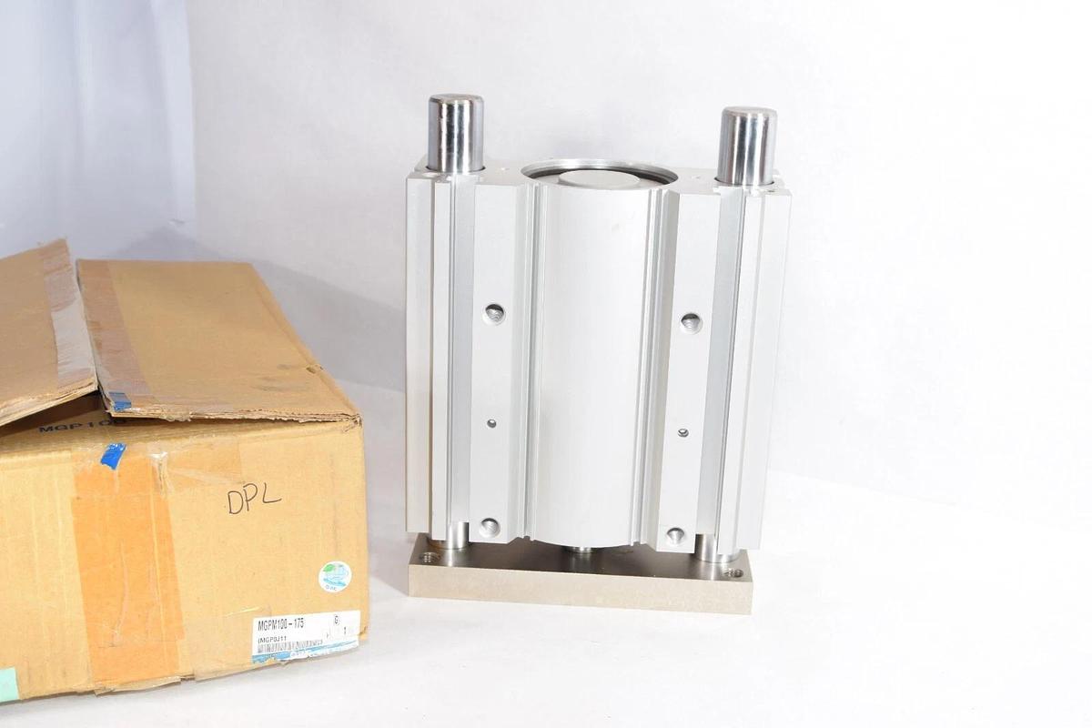 (NEW) SMC MGPM100-175 Compact Guided Pneumatic Cylinder