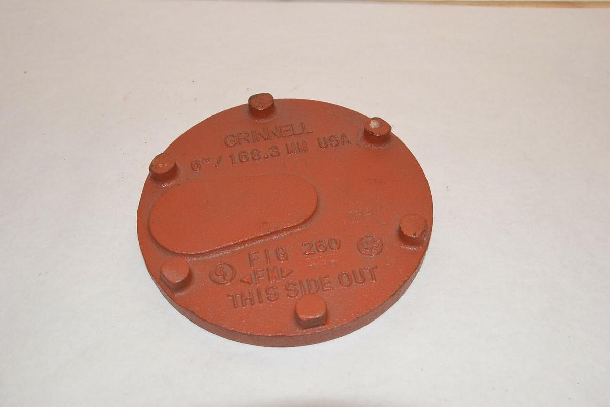 NEW GRINNELL 6" 188.3mm FIG 260 CAP