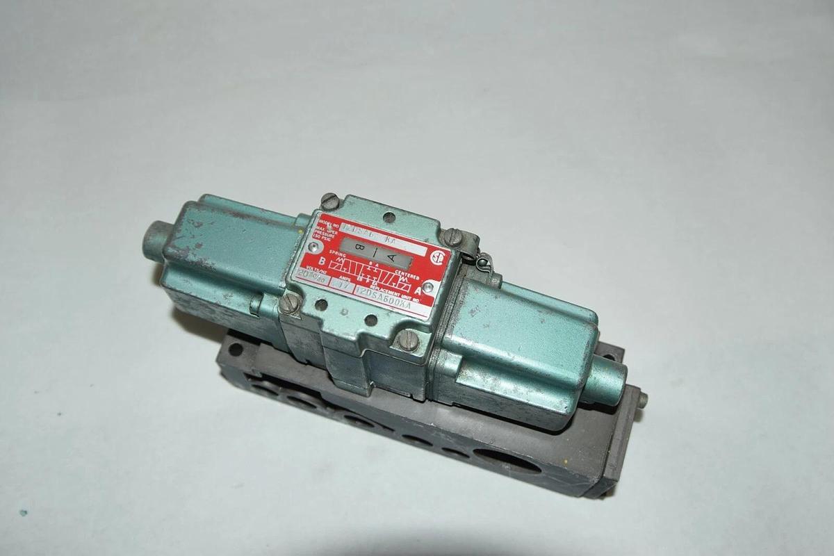 Used NUMATICS 12DSA6 KA 12DSA600KA 120V .17A 50/60Hz Solenoid Control Valve