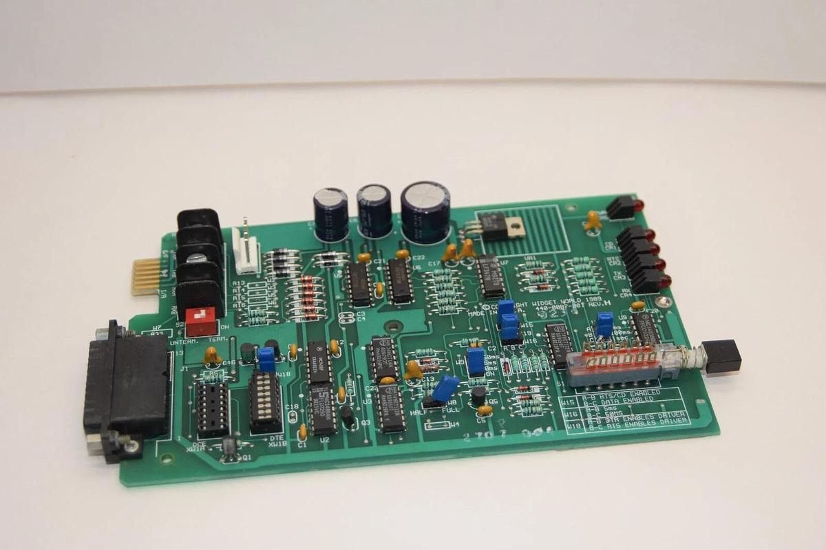 Used WIDGET WORLD 440-0087-001 Rev H Bidirectional Converter Card USA