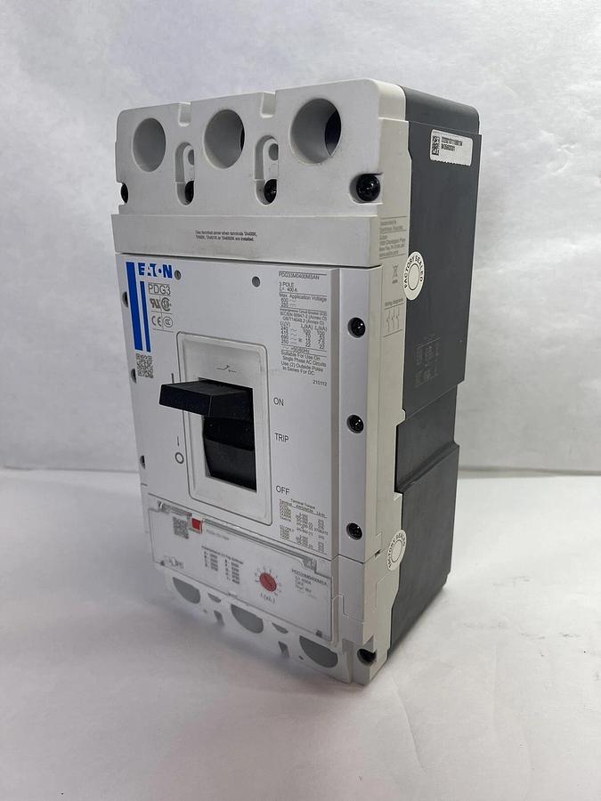Cutler Hammer EATON Circuit Breaker: 400 A Amps, PDG33M0400MSAN, PDG3