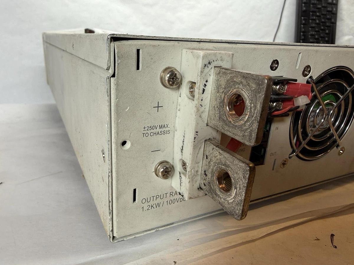 Used Chroma 62012P-100-50 Programmable DC Power Supply 100V, 50A for Parts or Repair