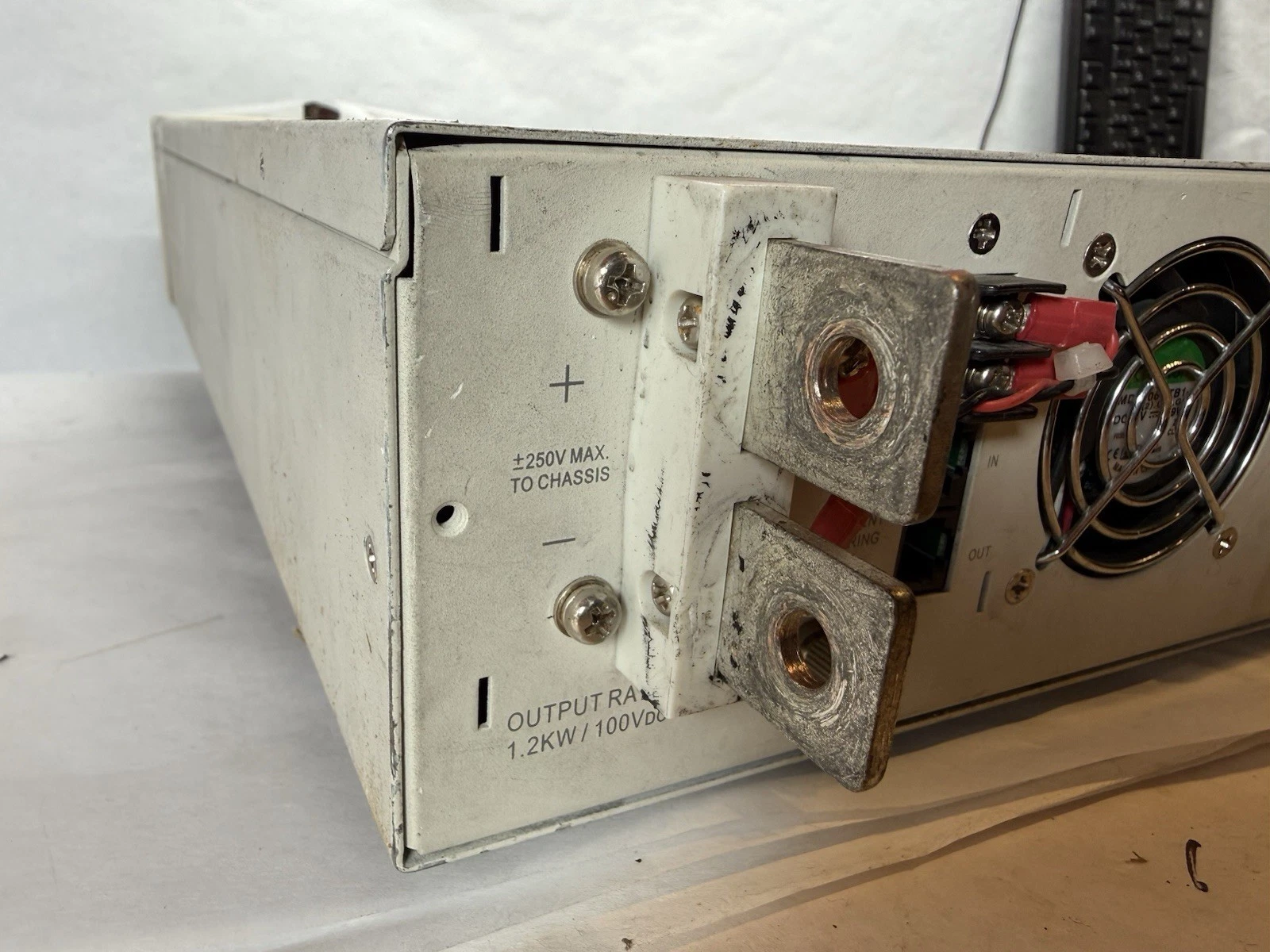 Used Chroma 62012P-100-50 Programmable DC Power Supply 100V, 50A for Parts or Repair