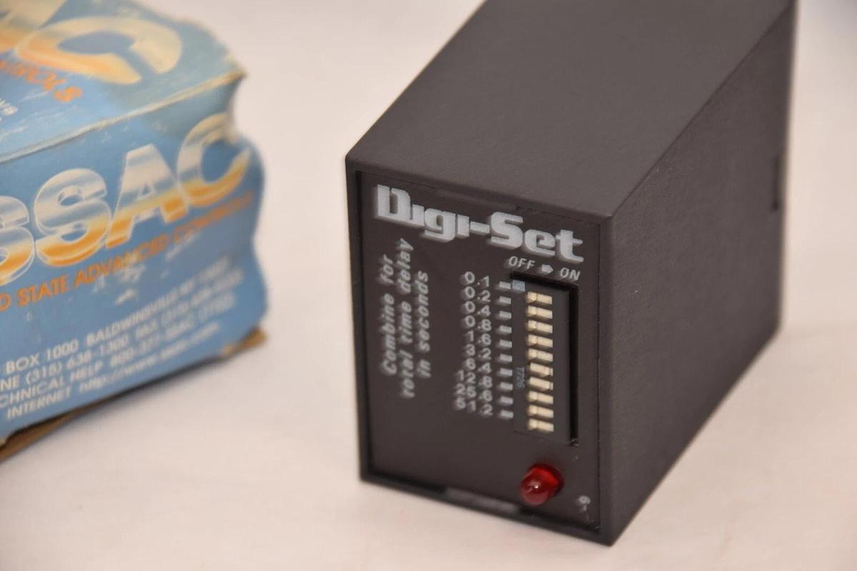 (NEW) SSAC TDBL120AL 120Vac Time Delay Relay