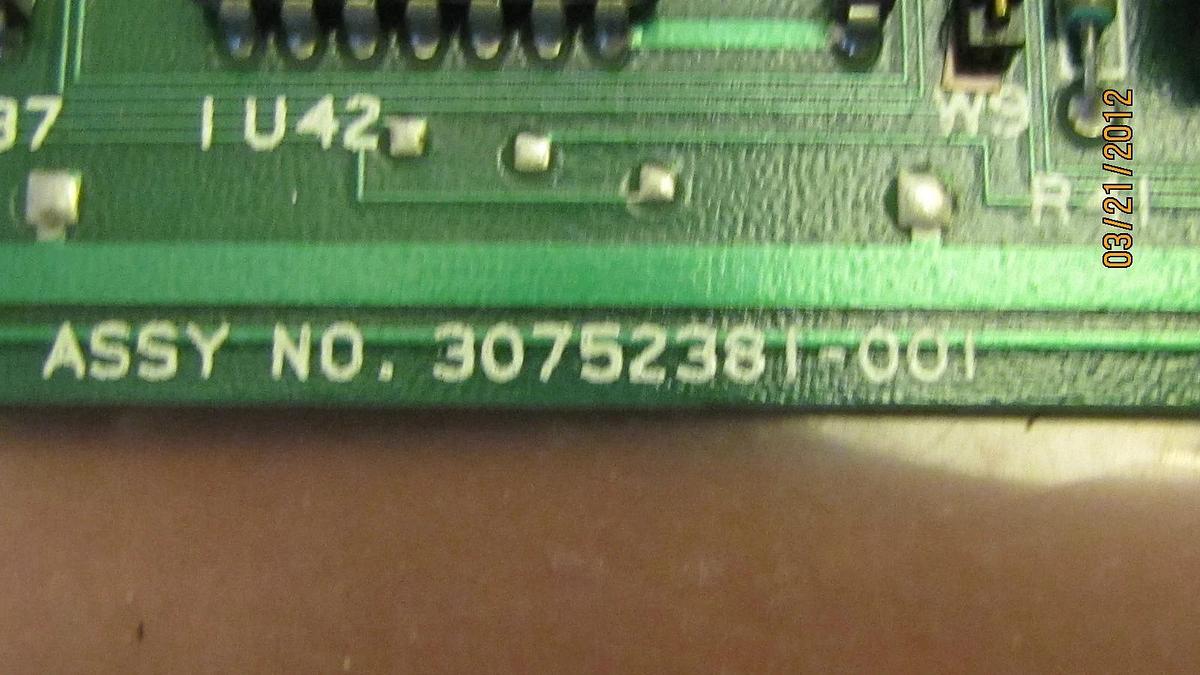 Used HONEYWELL CIRCUIT BOARD CARD 30752381-001 30752381001  30752381 001
