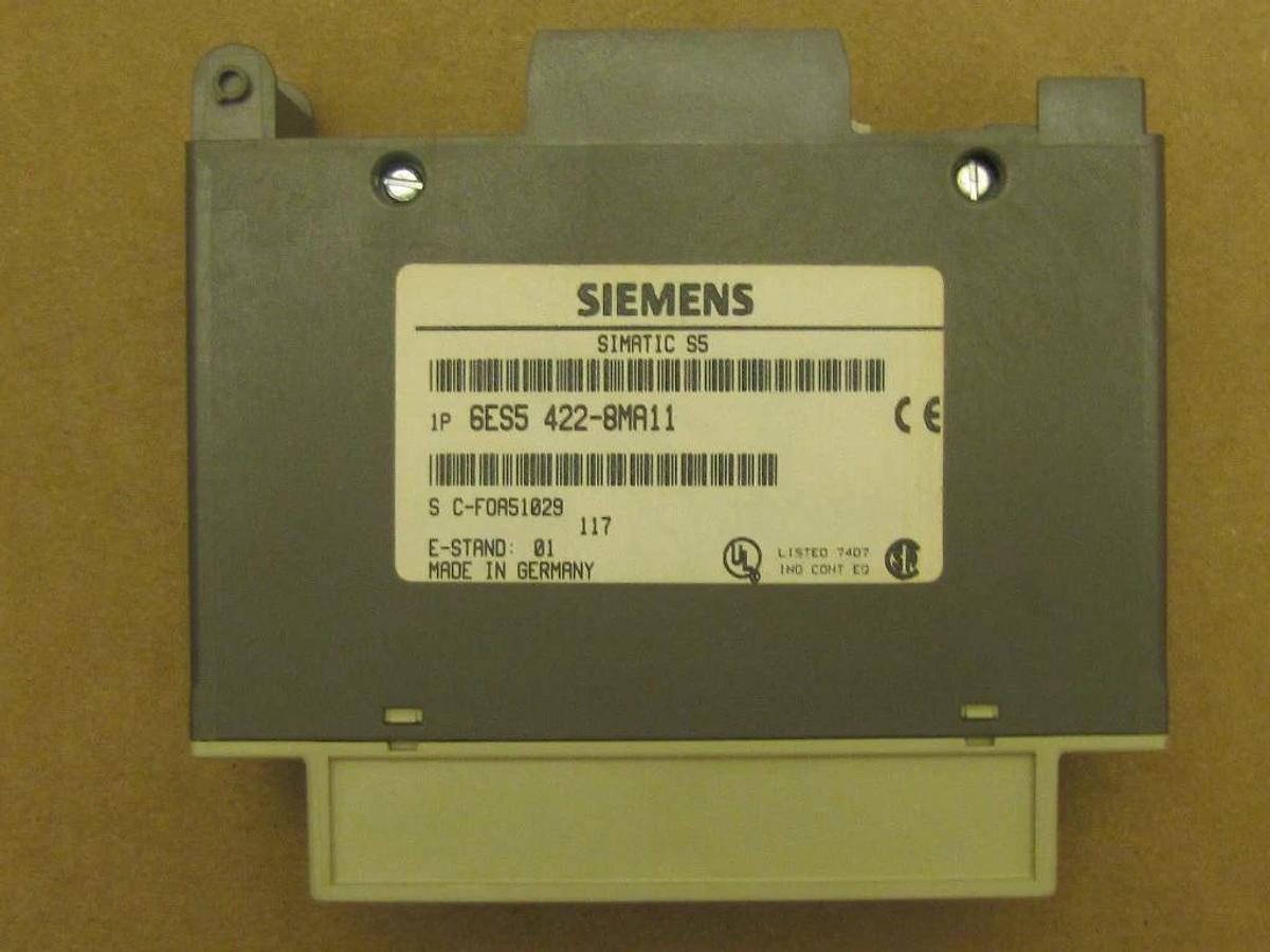 Used SIEMENS PLC DIGITAL INPUT 6ES5 422-8MA11 6ES5422-8MA11