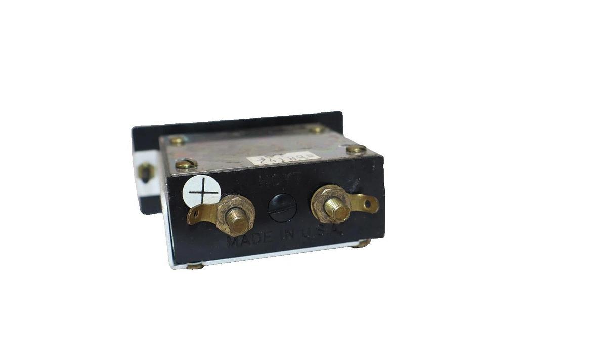 Used Hoyt Electric 38-55 Fireye Flame Signal Panel Meter