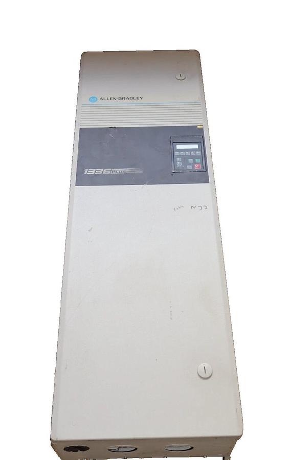 Used Allen Bradley 1336 Plus Adj Frequency Drive 1336S-B060-AE-FR Ser D 76kva 3ph