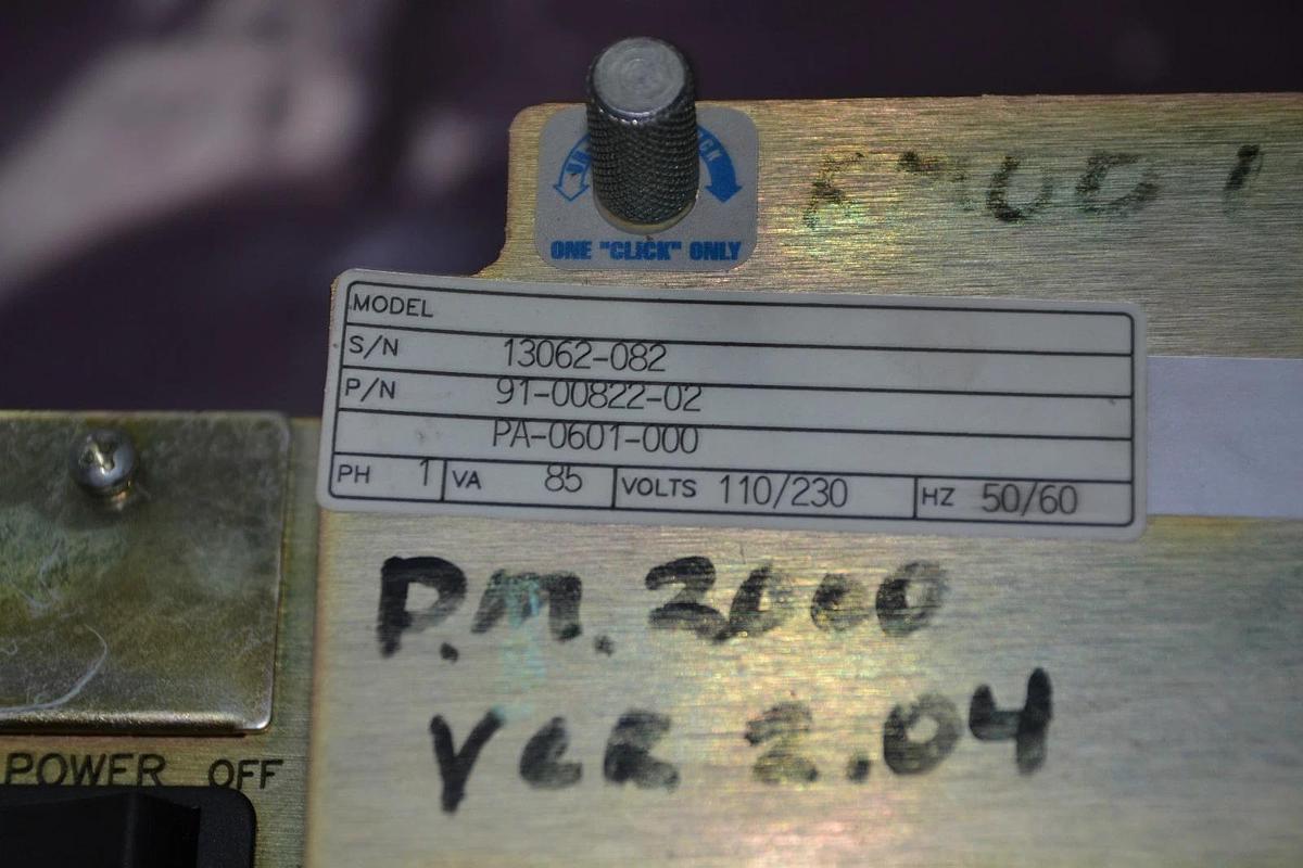 Used Modicon AEG Schneider PA-0601-000 PA0601000 91-00822-02 910082202