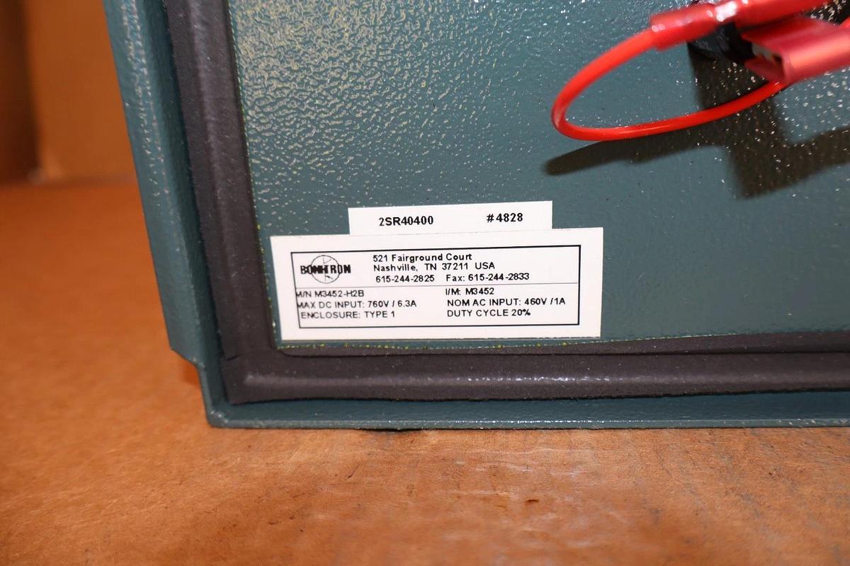 Reliance Bonitron Snubber Resistor M3452-H2B M3452 M3452H2B 460v (NEW)