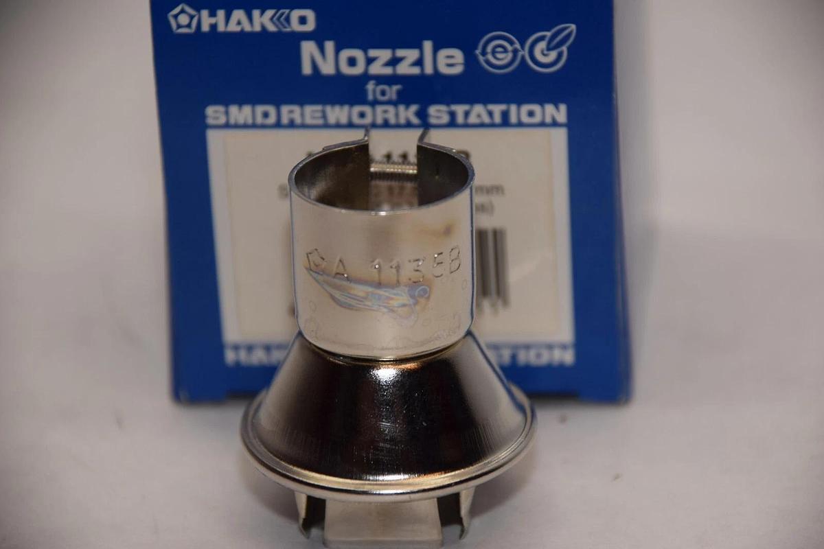 (NEW) HAKKO CORPORATION A1135B 17.5x17.5mm Hot Air Desoldering Nozzle