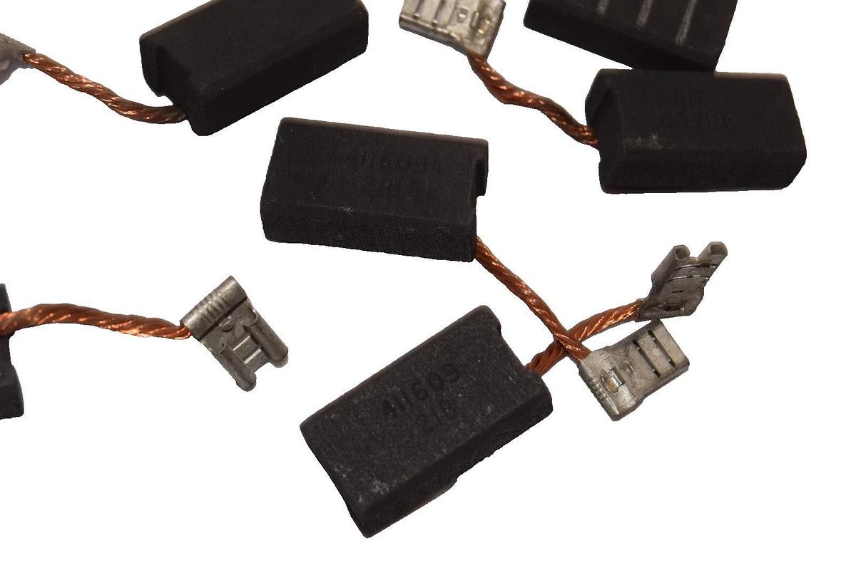 411609 218 , 1-9/64" x 5/8" x 3/8" Carbon Motor Brush (New - Lot of 6)