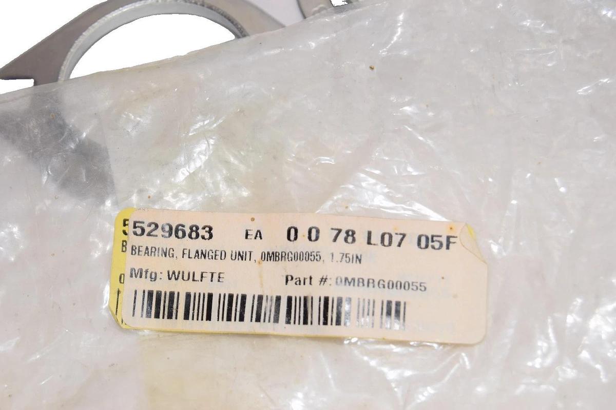 PFL204 Oval 2 Bolt Pressed Steel Bearing Housing for 204 insert (New - Lot of 8)