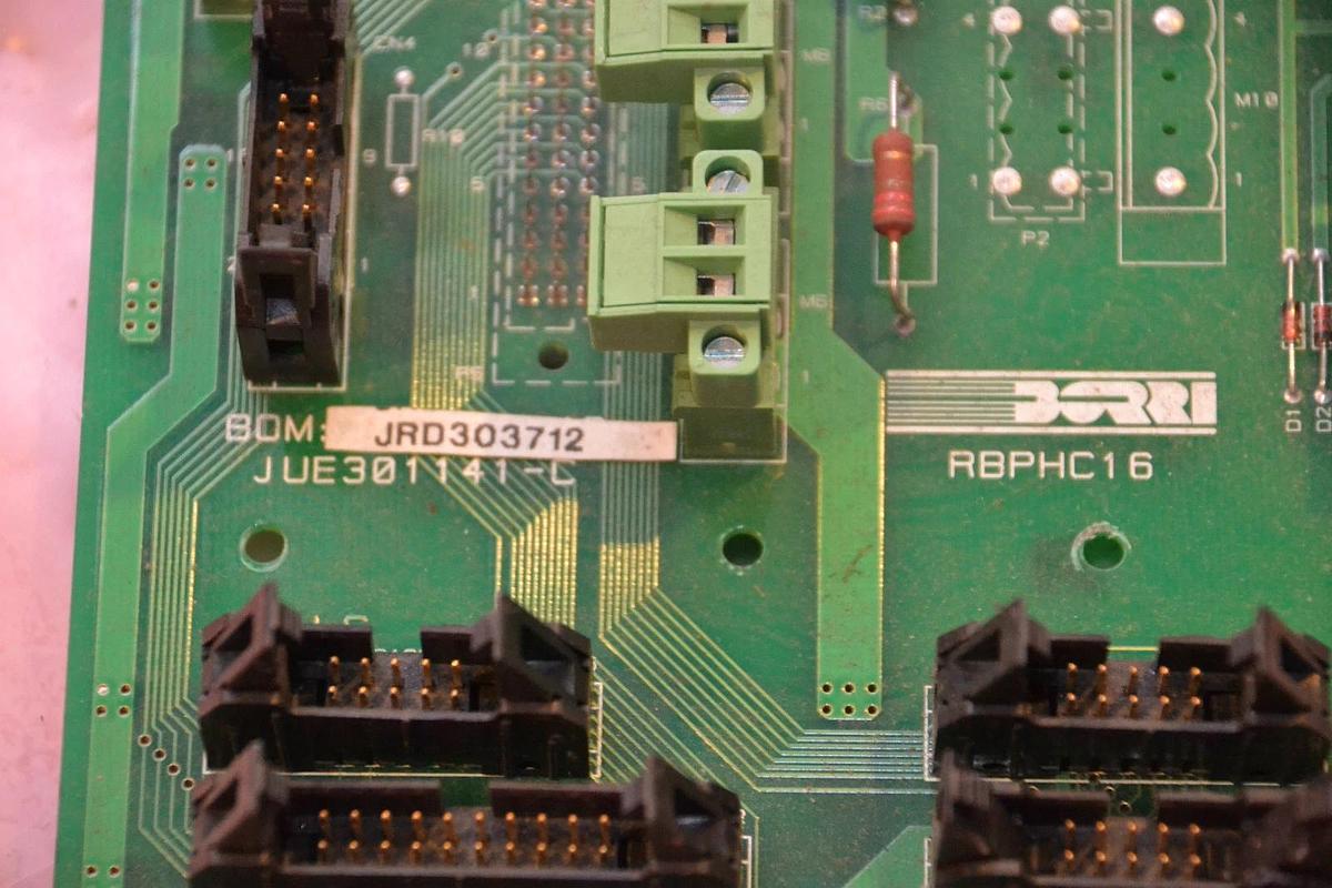 Used BORRI CIRCUIT BOARD CARD JUE301141-C JUE301141 C JUE301141C RBPHC16 JRD303712