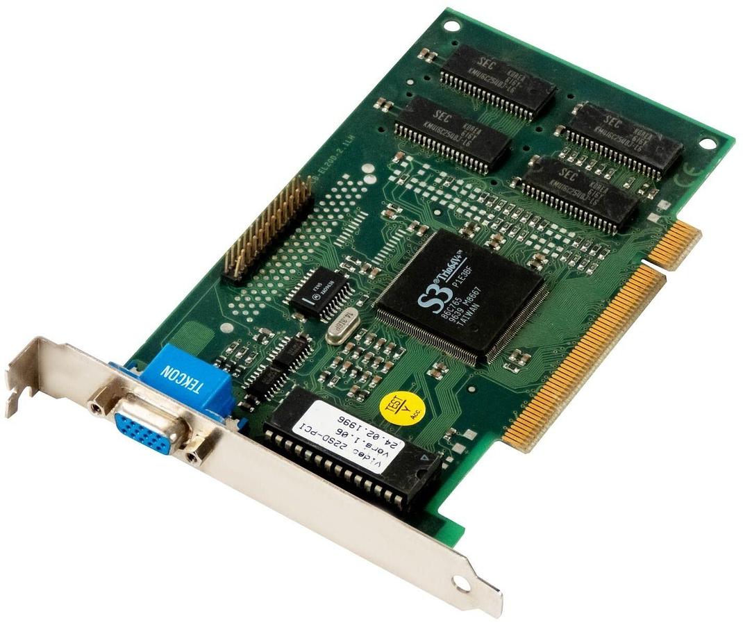 Used VT 7000 VT-400581HK VISION TEK 64MB DDR SDRAM pci video card VGA and DPI USED