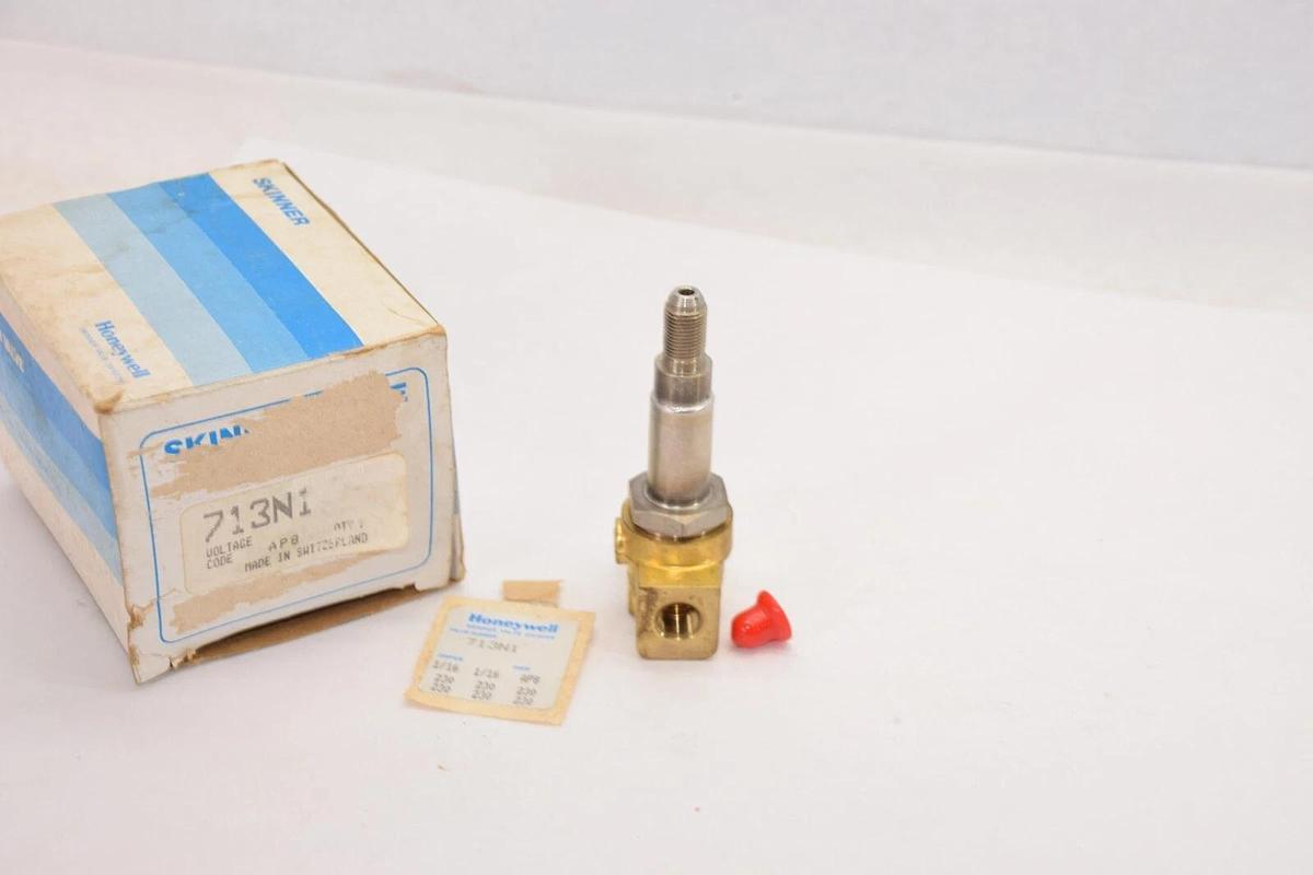 (NEW) HONEYWELL / SKINNER 713N1 1/16" Orifice Valve