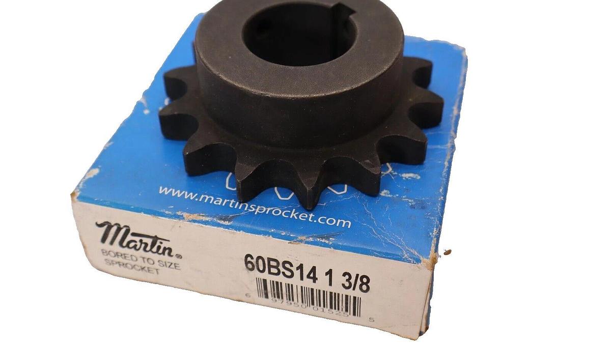 (NEW) MARTIN 60BS14 1-3/8" Bore Sprocket