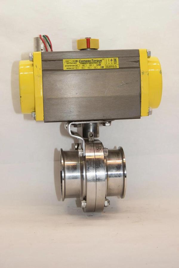 (NEW) COMPAC TORQUE 3TS Actuator Size 50 Spring Set 6 Size 3" Sanitary Valve