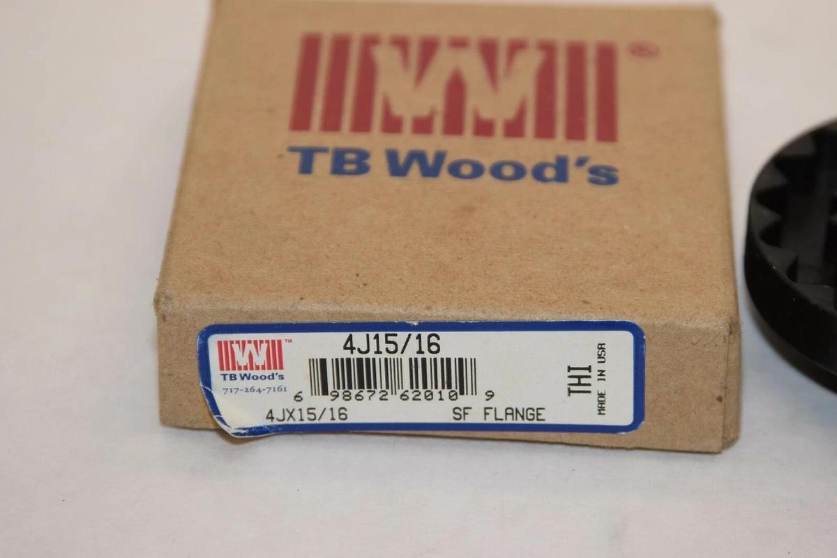 (NEW) TB WOODS 4J15/16 4JX15/16 15/16" Bore SF Flange
