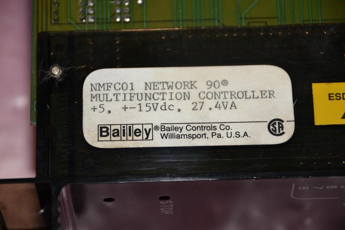 Used BAILEY NETWORK 90 MULTI-FUNCTION CONTROLLER NMFC01