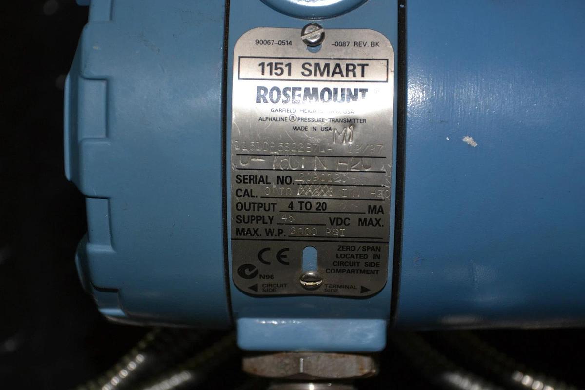 FISHER ROSEMOUNT SMART TRANSMITTER 1151DP5S22B7L4 CM2.0L.2015 CM2 0L 2015 NEW