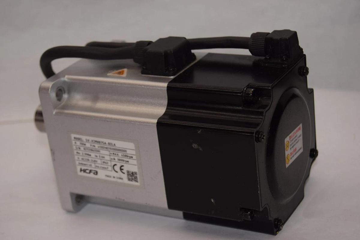 Used HCFA SV-X2MH075A-B2LA , 41202182703000000000 3.8A 4500/30000rpm  Servo Motor