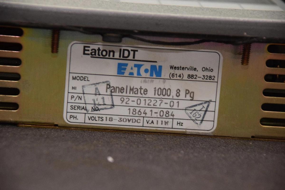 Used CUTLER-HAMMER 92-01227-01 PANELMATE 1000  18-30VDC, Untested Sold as is