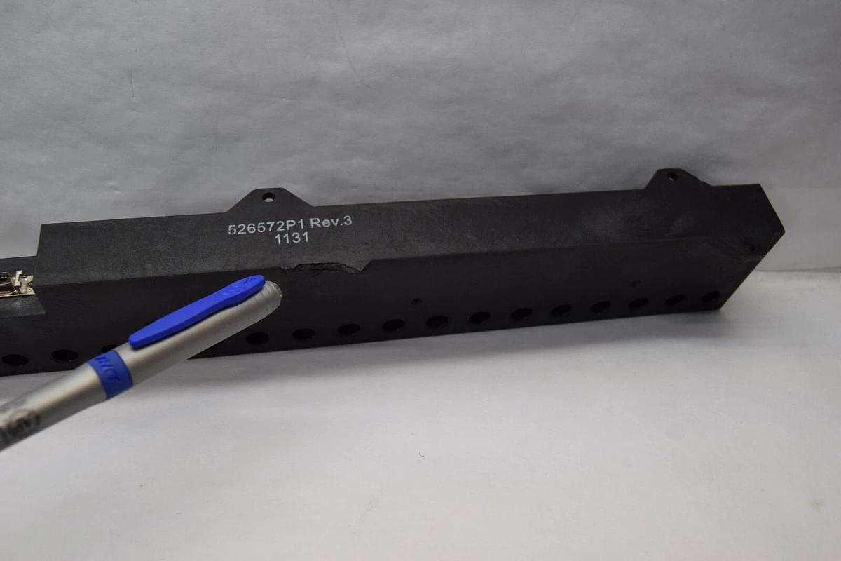 (NEW) EMERSON 526572P1 Rev 3 526572P103  Current Transformer Bar *Broken Mtg Tab