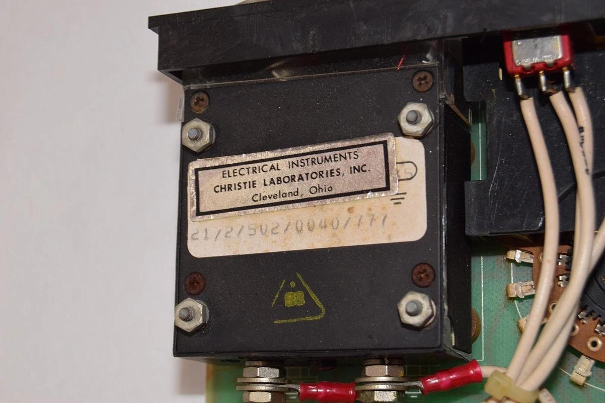 Used General Electric GE  Meter Card Analog Meter 193X481AAG01 193X48IAAG0I