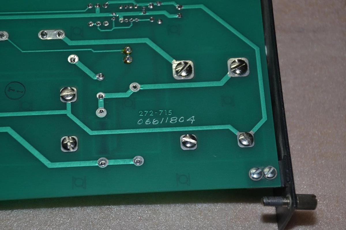 Used NEW JERSEY MACHINE INC. SA272-710A SA 272-710A MACHINE PC BOARD