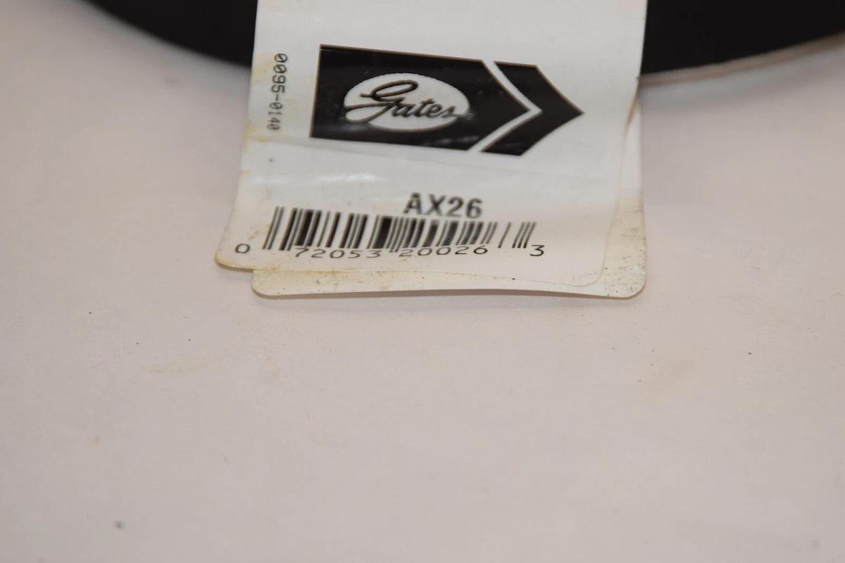 (NEW - Lot of 5) GATES AX26 9012-2026 Tri-Power Cogged V-Belt