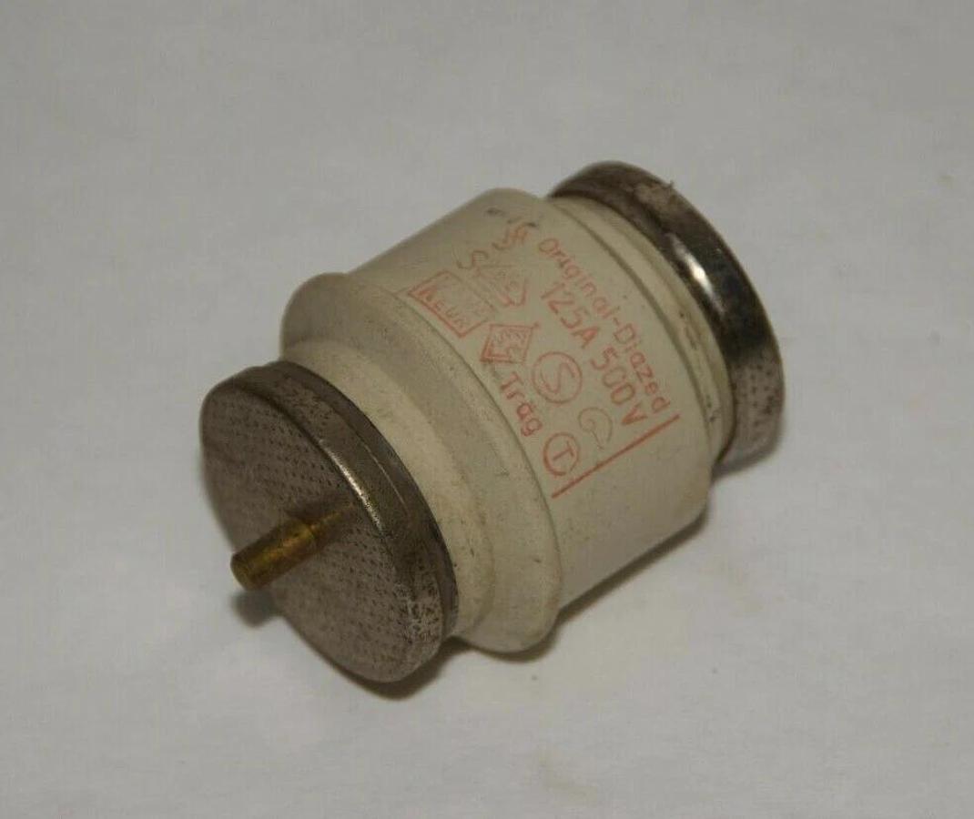 (NEW) ORIGINAL DIAZED 125A 125Amp 500V Trag Fuse