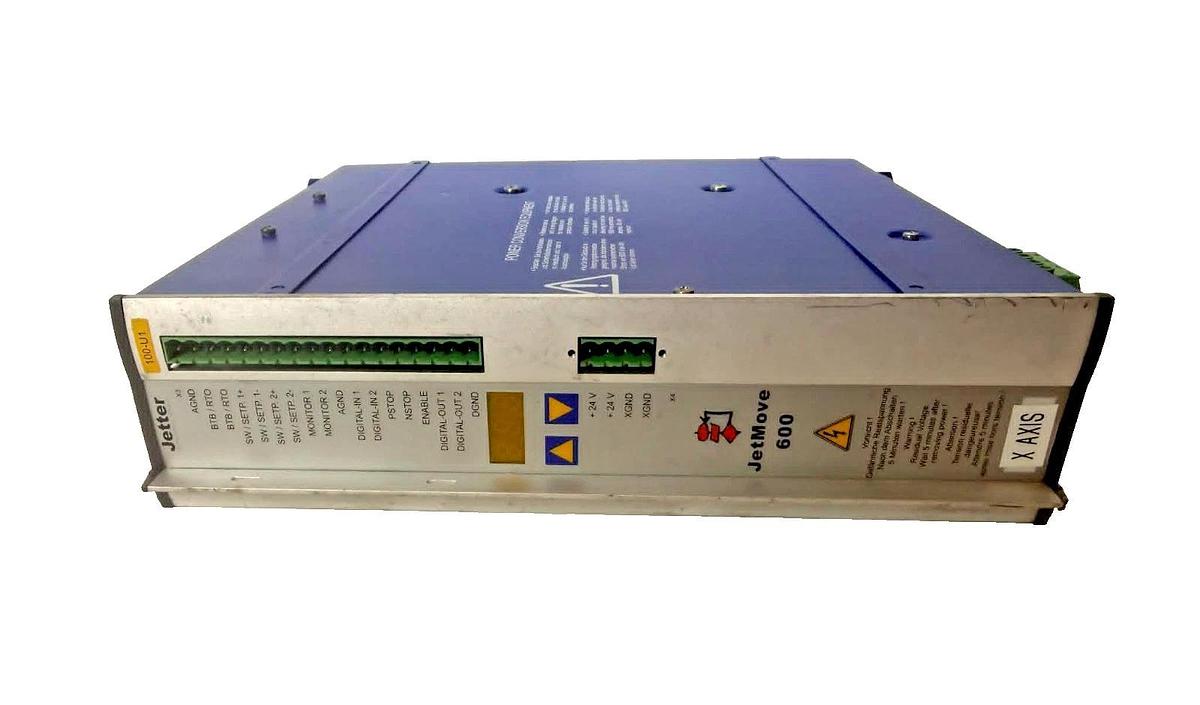 Used Jetter Servo Drive JetMove 600 JM-606-480-SB1 JM606480SB1 3ph 230-480v  4.2kva