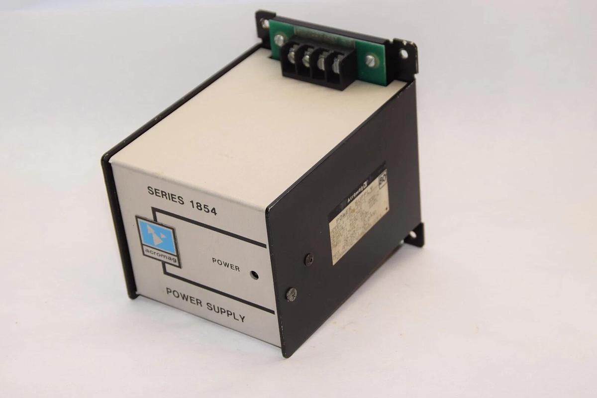 Used ACROMAG 1854-PS-1 1854PS1 115Vac 50/60Hz 0.6Amp Power Supply