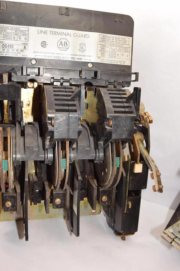 Used ALLEN BRADLEY 1494V-DS400 Series A 400A 600V Disconnect Switch *As-is*