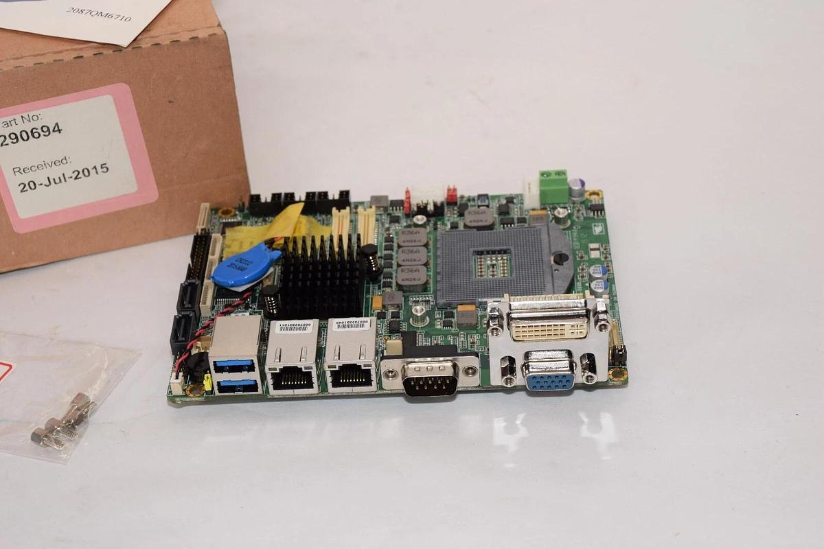 (NEW) AAEON TF-GENE-QM67-A10 , 290694 3.5" Board Socket G2.DDR3