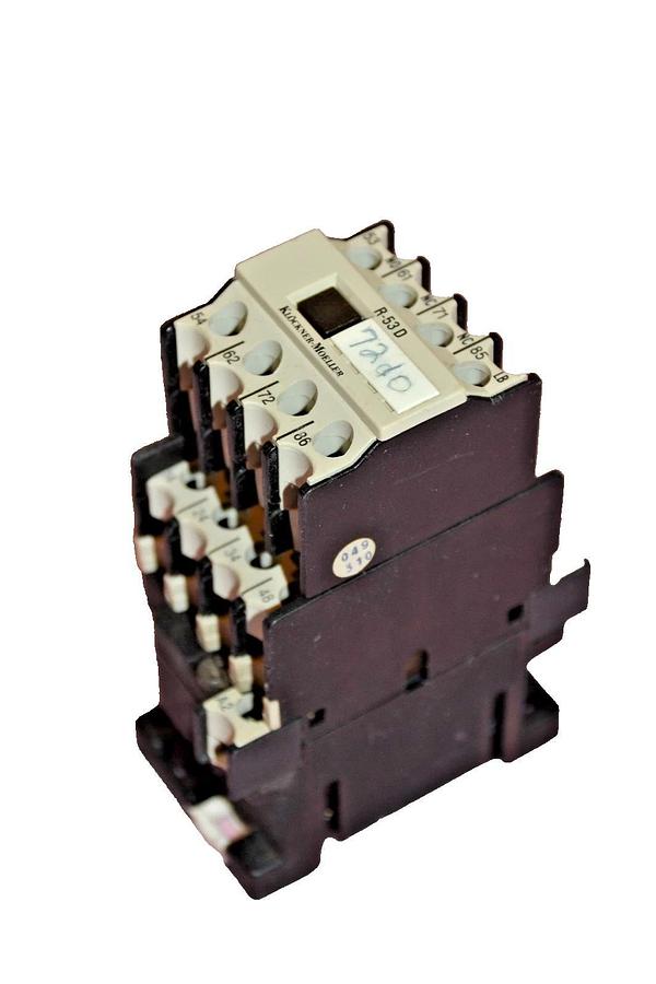 Used KLOCKNER MOELLER RELAY DIL R 53 D DIL-R53D DIL535D 4 POLE COIL 115V 115 V