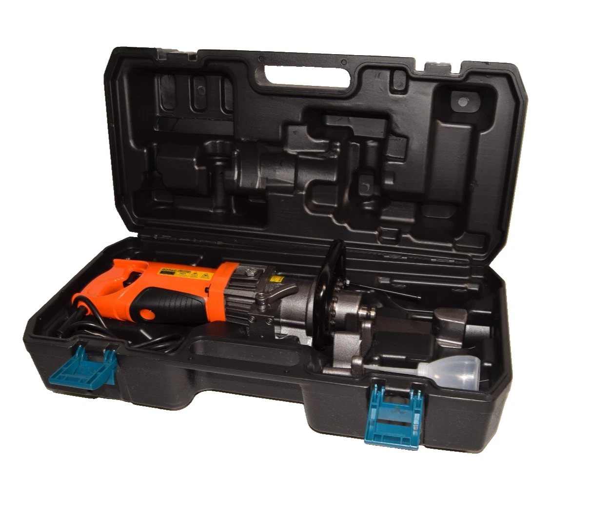 (NEW) REBAR BENDER RB-16 RB16 900W 110V 16mm max Tool with Carrying Case