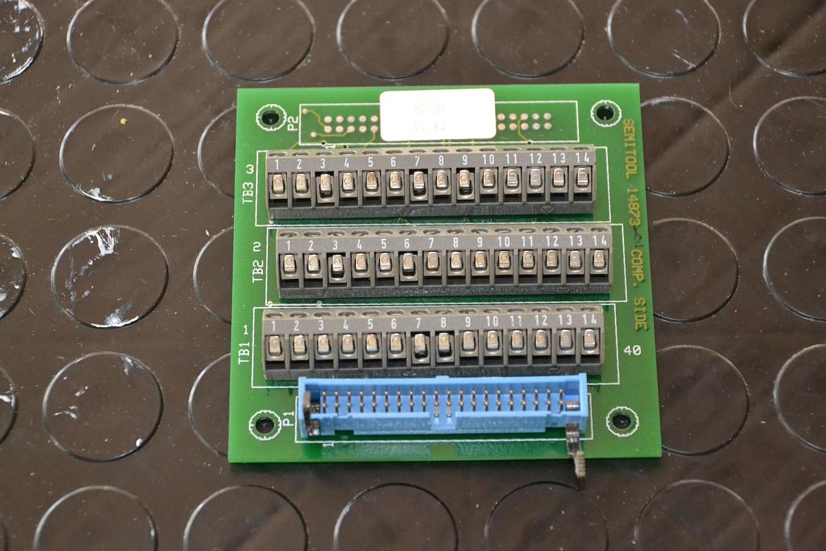Used SEMITOOL CIRCUIT BOARD CARD 14873 2601800 260180003/00 REV.B 14873-01-0025