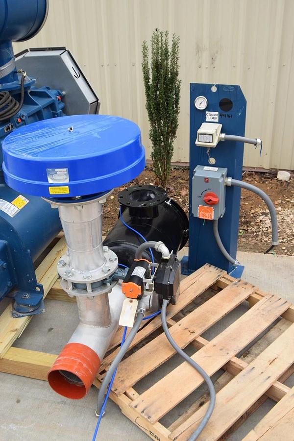 Used Aerzen GM35S Positive Displacement Rotary Lobe Industrial Blower Booster GM-35-S