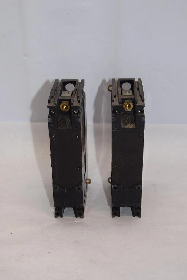 Used (Lot of 2) SQUARE D FAL12015 15A 15 Amp 120V Circuit Breaker