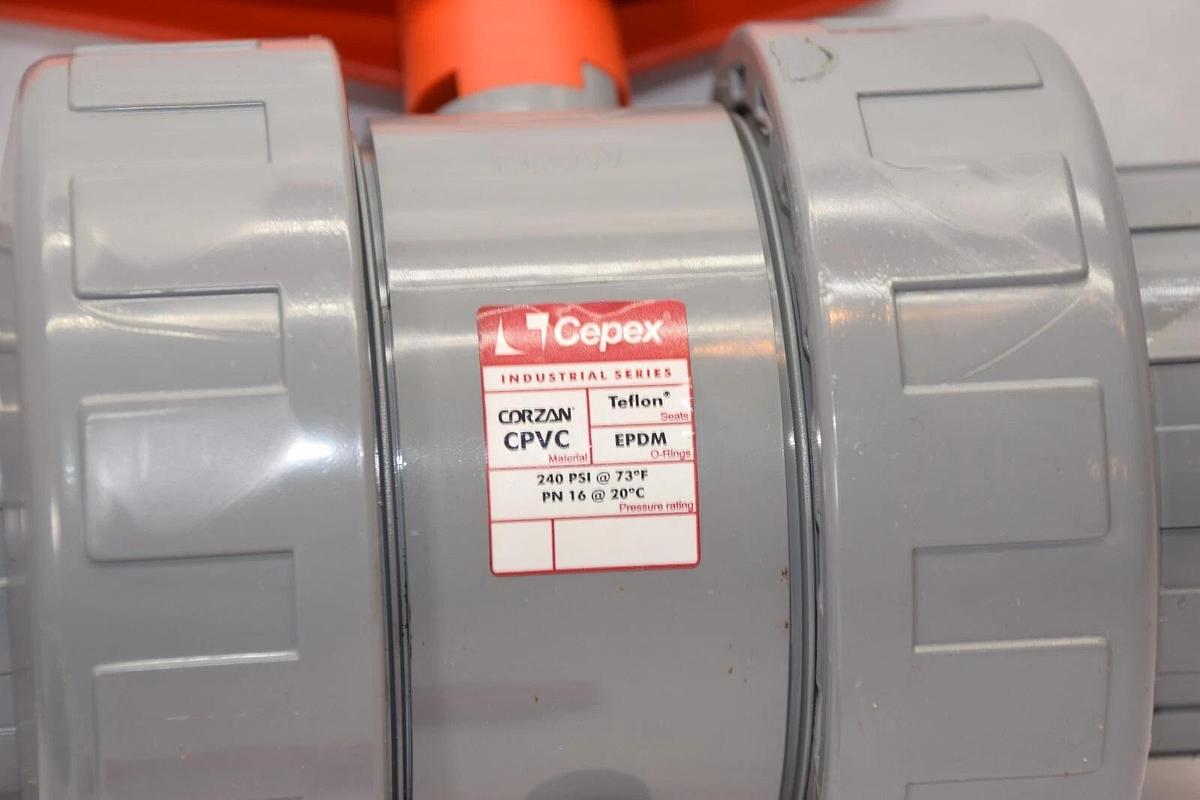 CEPEX Hayward CPVC Ball Valve  D-63-2" D/G 2" 22235 280x130x160mm EPDM/PTTE NEW