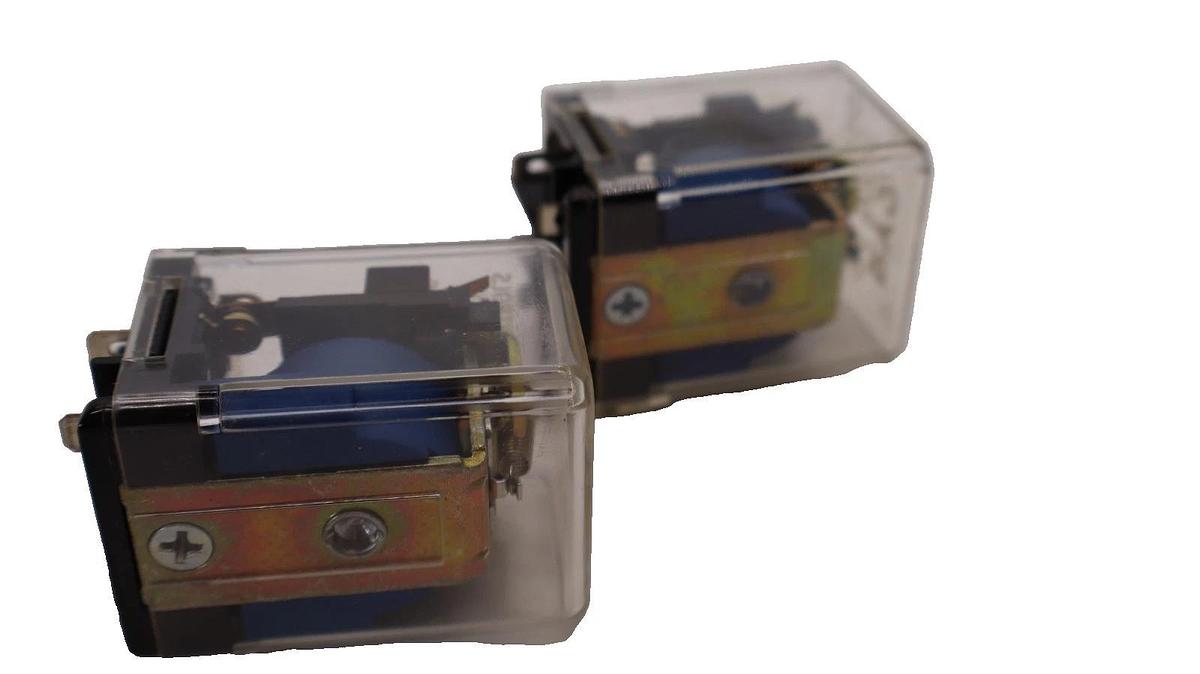 Used (Lot of 2) DELTROL CONTROLS 166 SPST-NO-DM , 166SPSTNODM 24Vdc Coil Relay