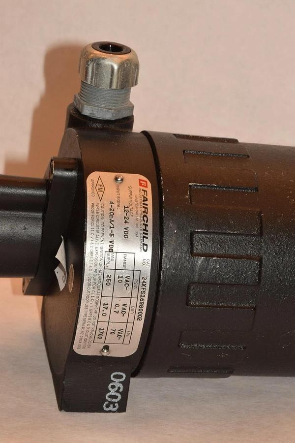 (New) FAIRCHILD 24XFS16980002 12-24 VDC 4-20MA / 1-5 VDC EB-18610-1 FACTORY